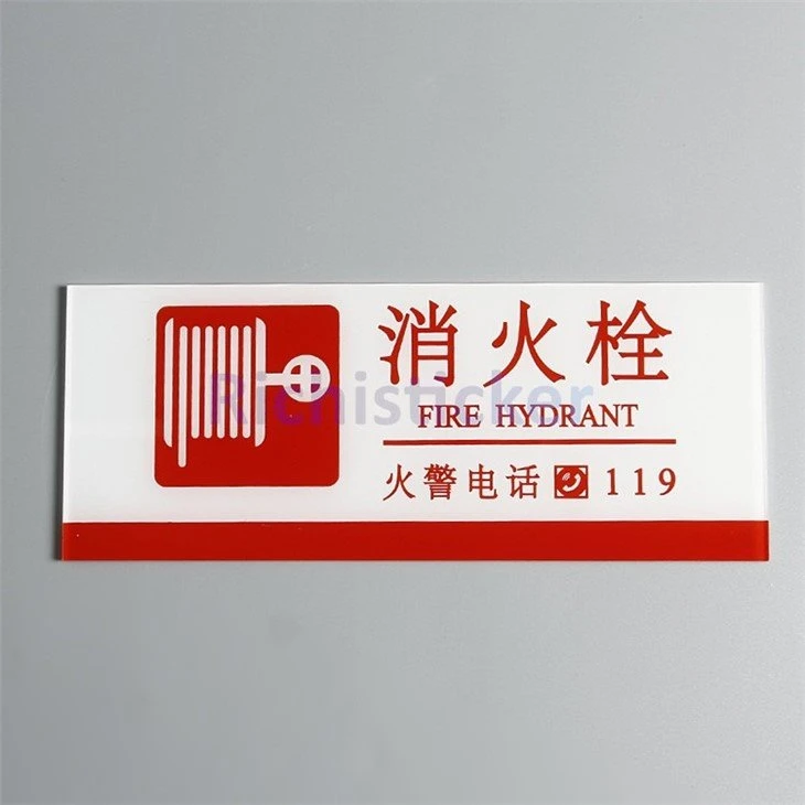 Acrylic labels (3)